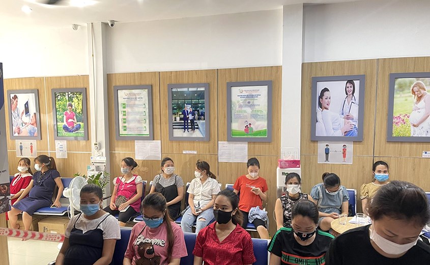 phòng khám sản phụ khoa minh nguyên rất đông bệnh nhân